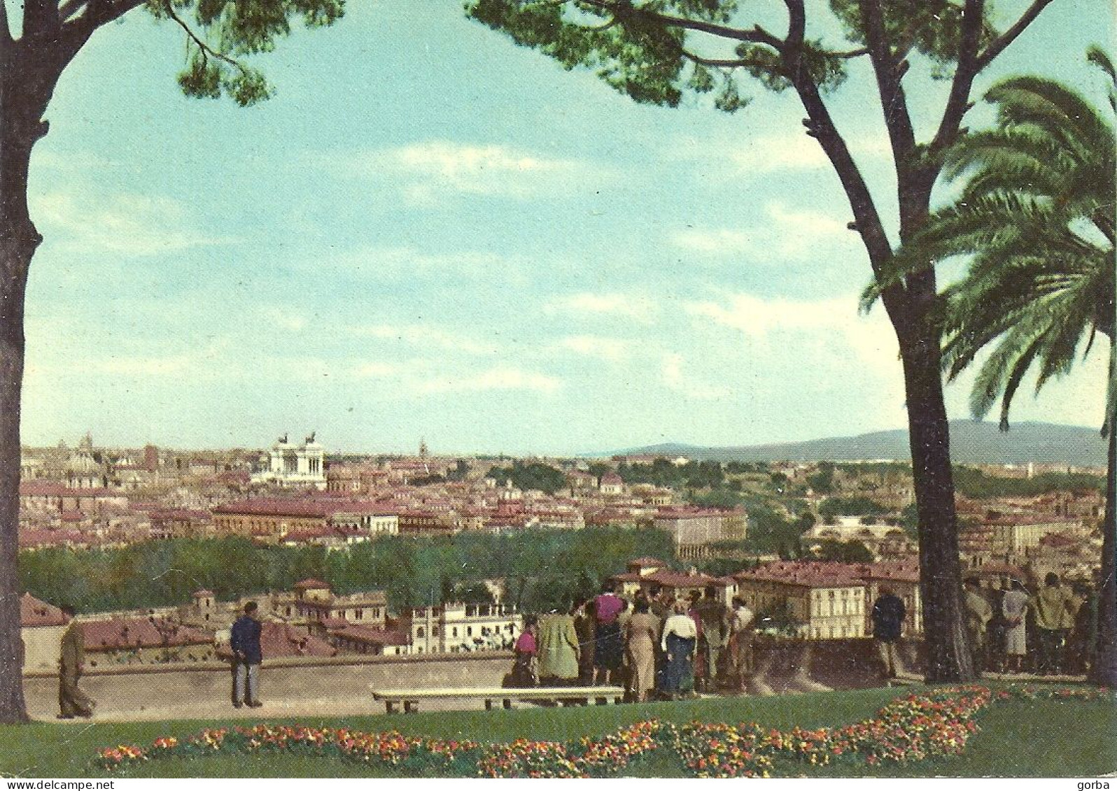 *CPM - ITALIE - LATIUM - ROME - Vue Panoramique De Gianicolo - Panoramic Views