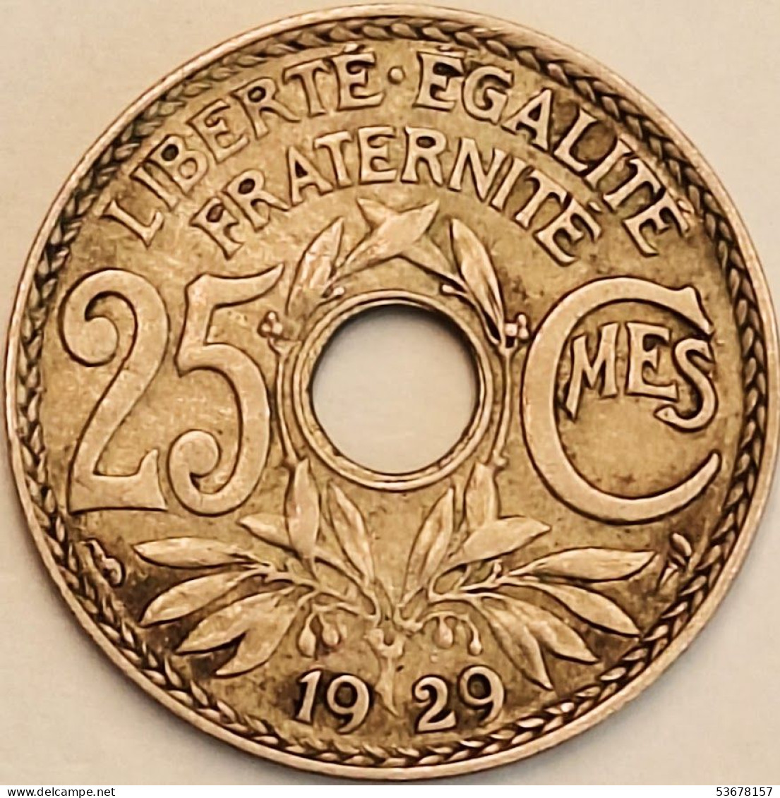 France - 25 Centimes 1929, KM# 867a (#4023) - 25 Centimes