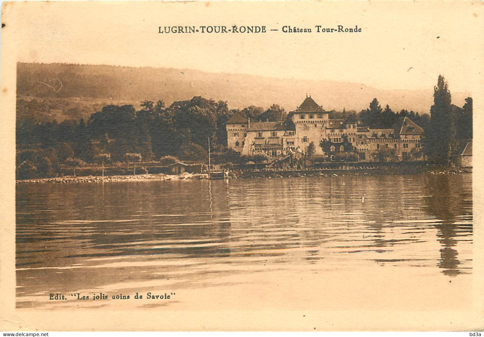 74 - LUGRIN TOUR RONDE  - CHÂTEAU - Lugrin