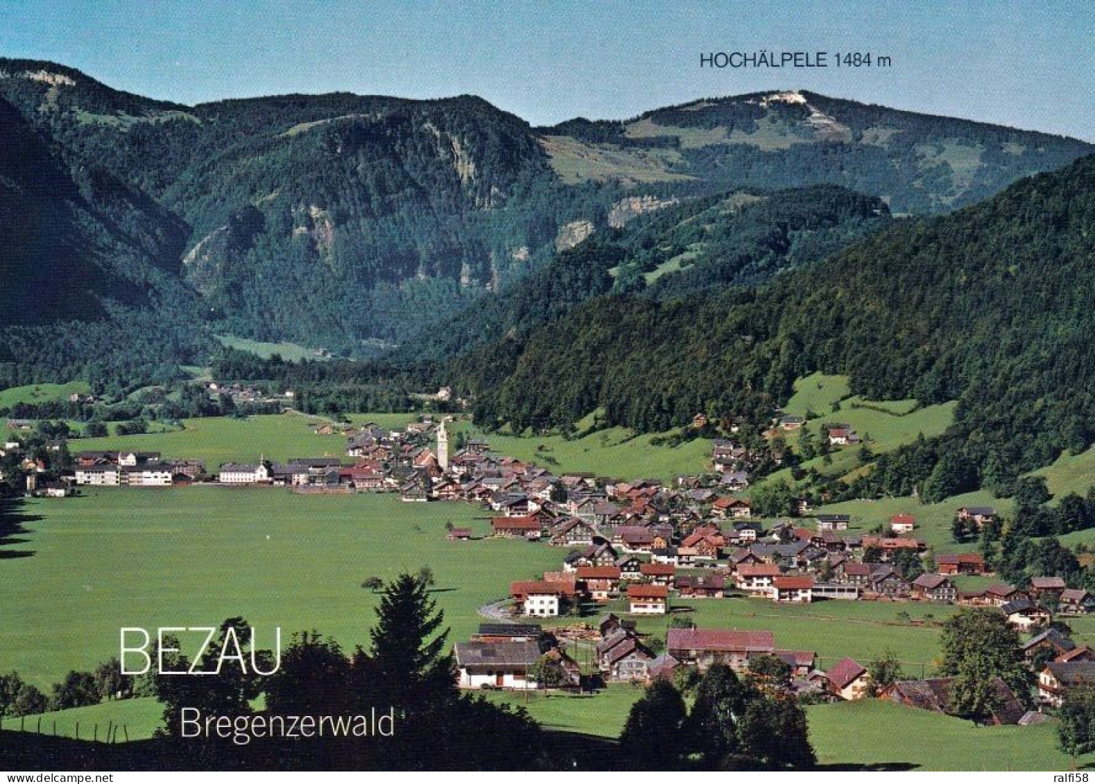 5 AK Österreich / Vorarlberg * Blick Auf Bezau - Die Gemeinde Ist Hauptort Des Bregenzerwalds - 5 Luftbildaufnahmen * - Bregenzerwaldorte