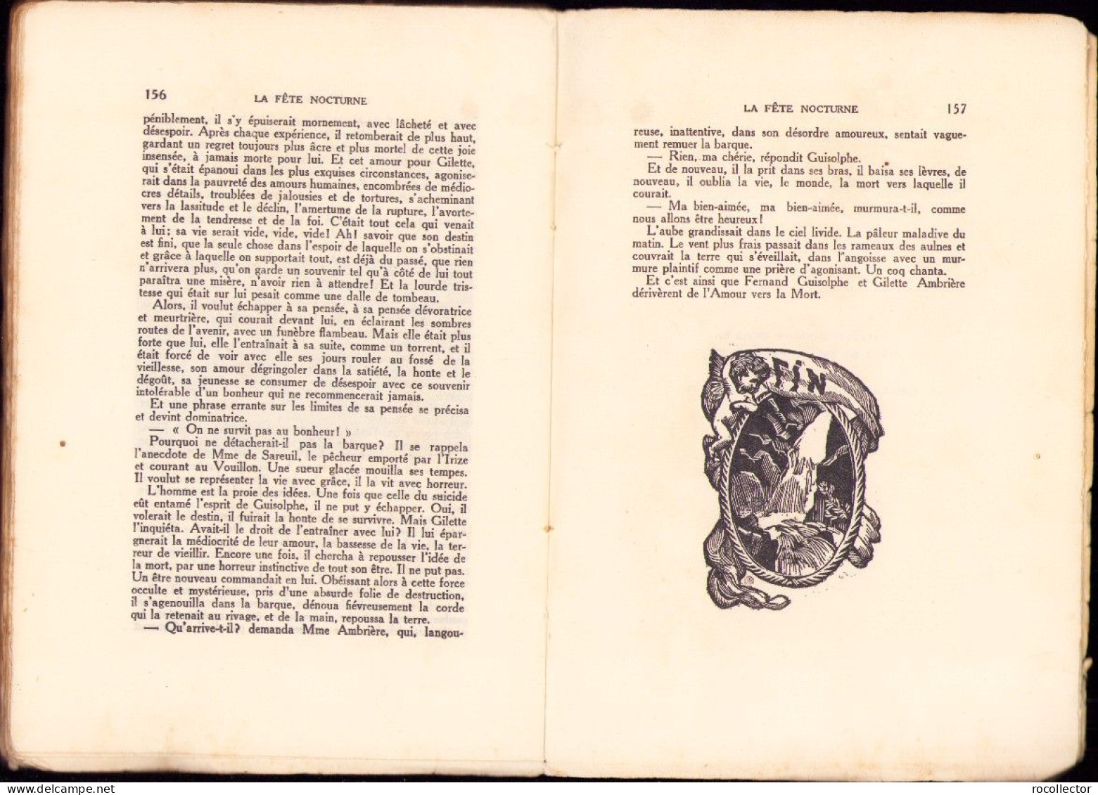 La Fete Nocturne Par Edmond Jaloux, 1924, Paris C3489 - Libri Vecchi E Da Collezione