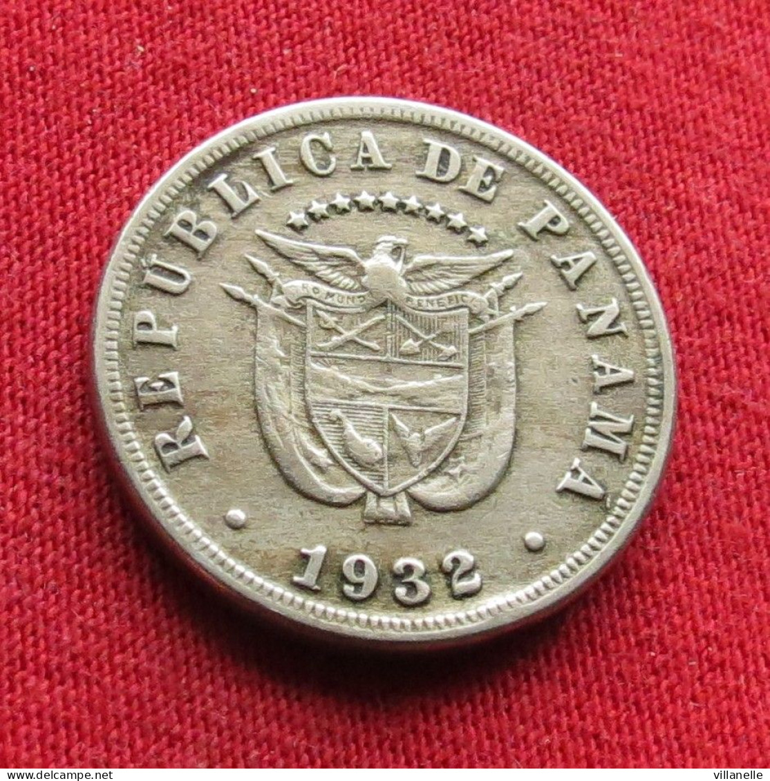 Panama 5 Centesimos 1932 #0 W ºº - Panama
