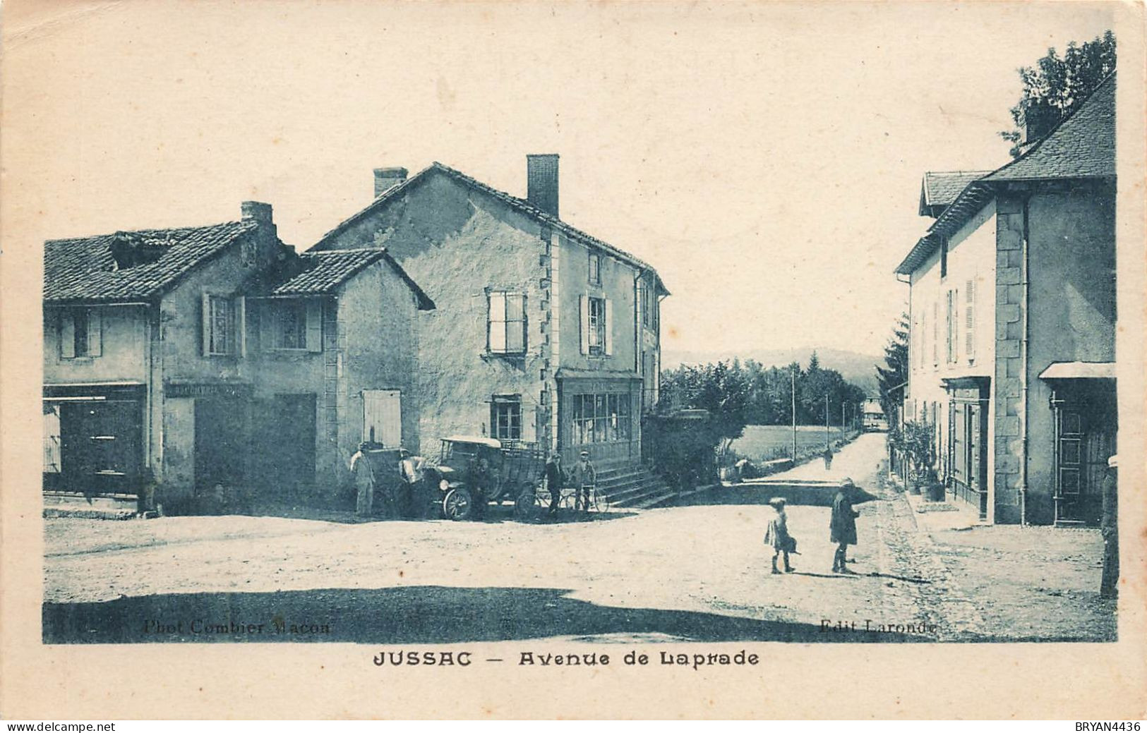 15 - JUSSAC -  CAMION AVENUE De LAPRADE - Jussac