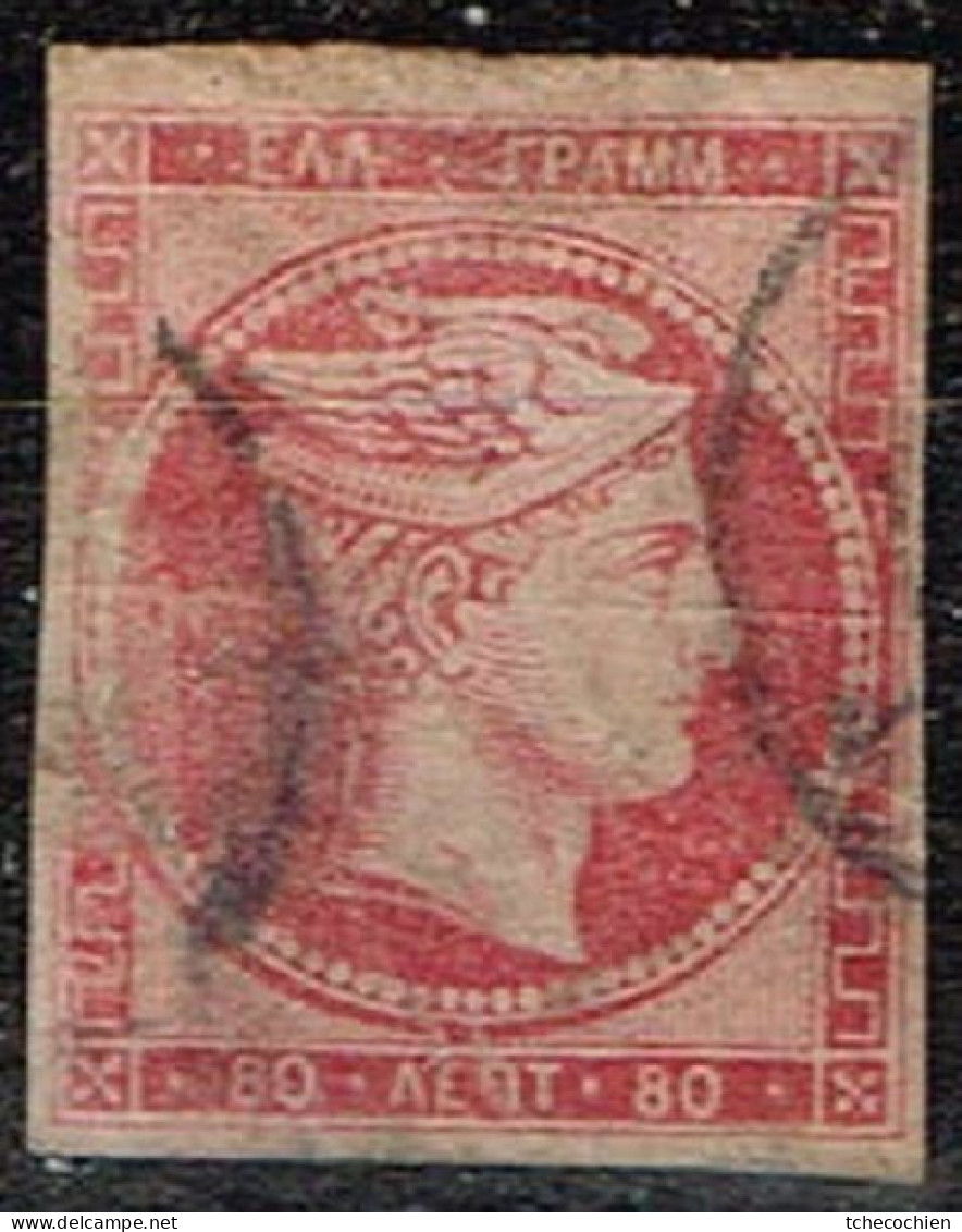 Grèce - 1861 - Y&T N° 16 Oblitéré - Used Stamps