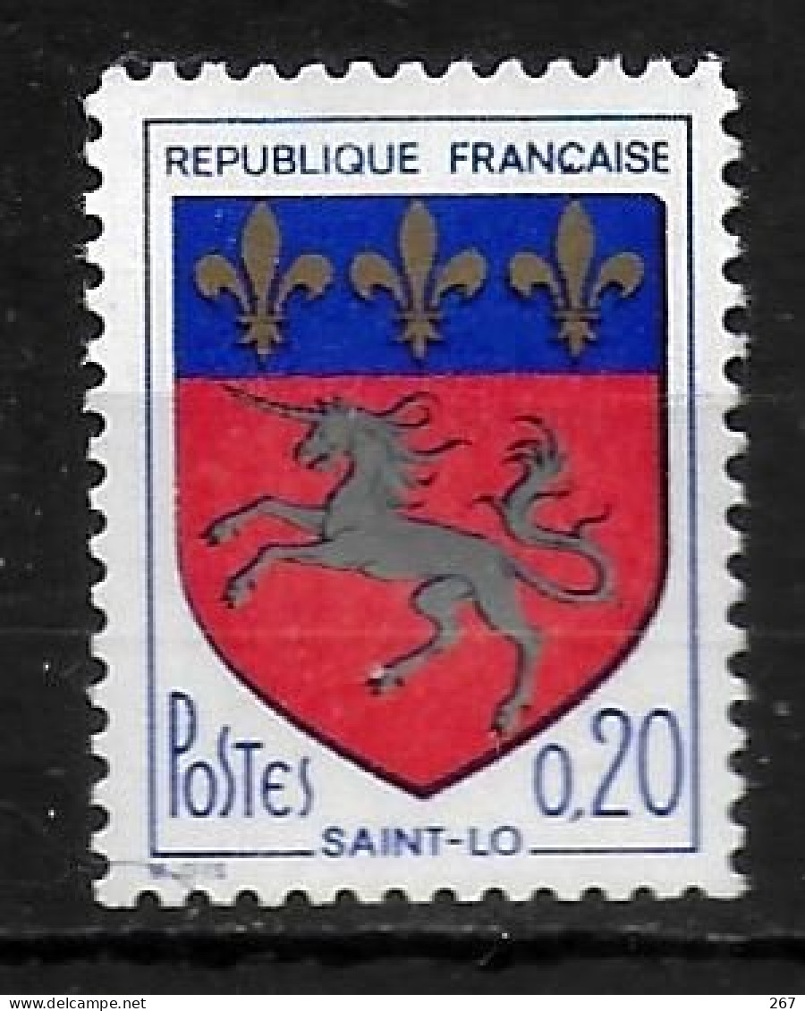 FRANCE  N° 1510c   * * Blasons Armoiries Saint Lo - Timbres