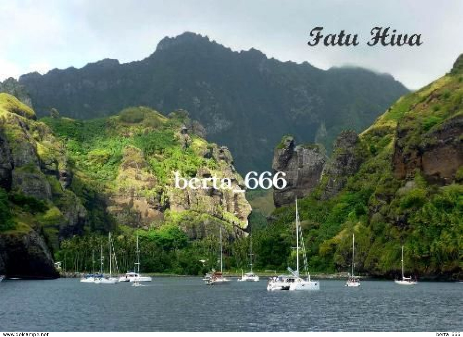 Marquesas Islands Fatu Hiva New Postcard - Polynésie Française