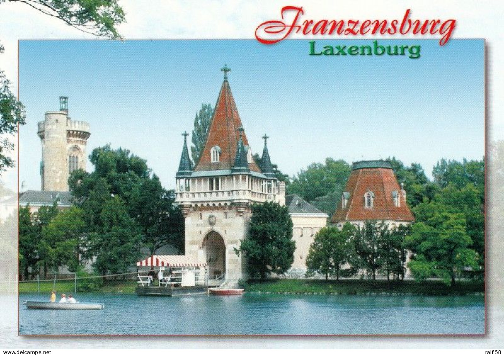 1 AK Österreich / Niederösterreich * Laxenburg - Franzensburg Ein Hauptwerk Des Romantischen Klassizismus * - Laxenburg