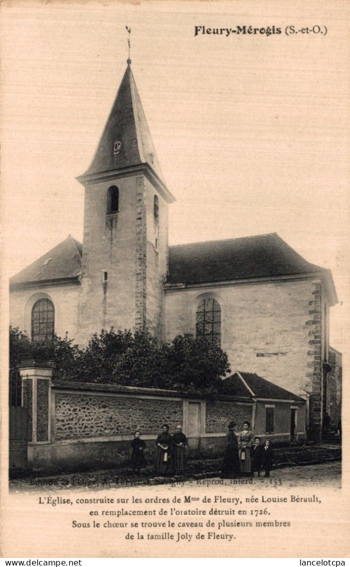 91 - FLEURY MEROGIS / L'EGLISE - Fleury Merogis