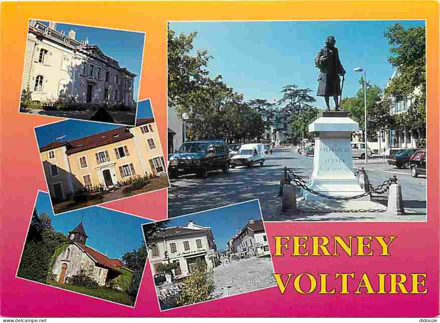 01 - Ferney Voltaire - Multivues - Automobiles - CPM - Voir Scans Recto-Verso  - Ferney-Voltaire