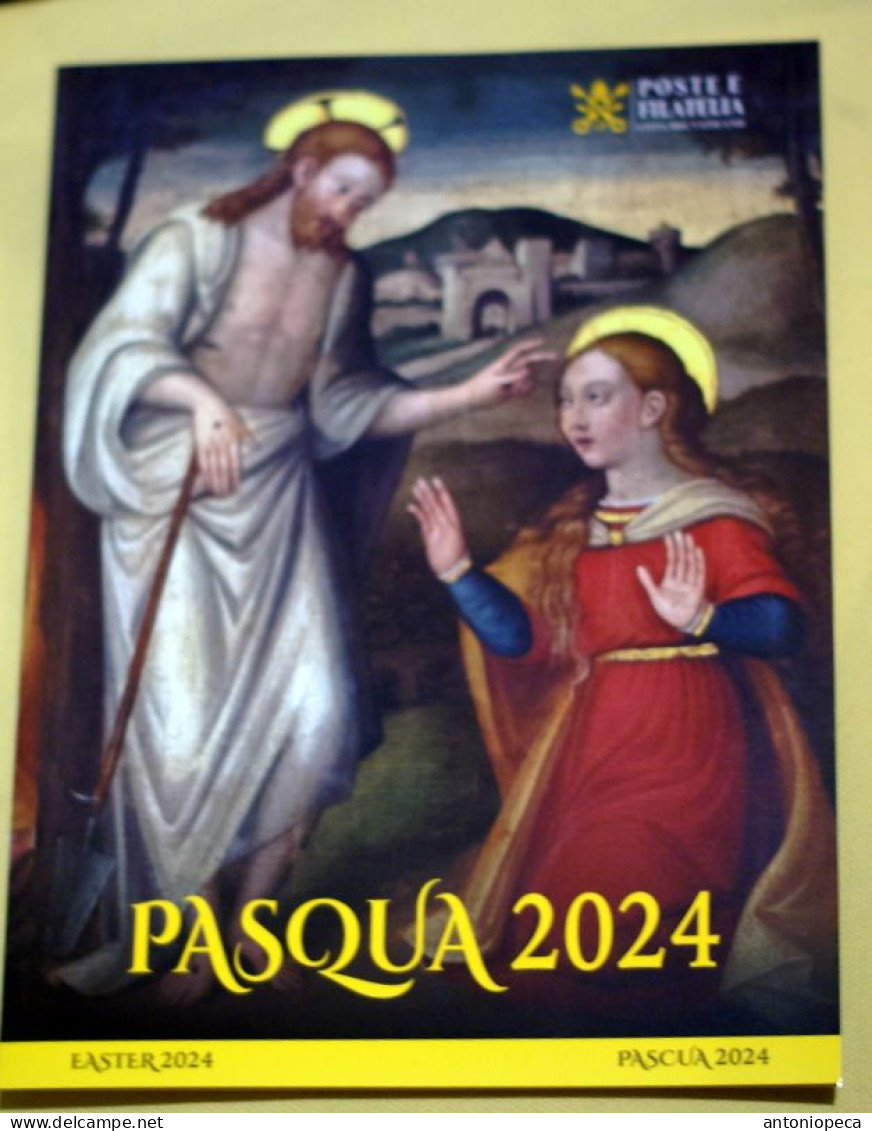 VATICAN 2024, PASQUA, EASTER, PAQUES, OFFICIAL FOLDER - Nuevos