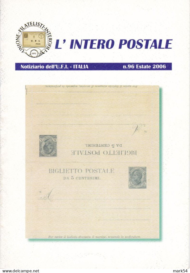 L'Intero Postale Annata 2006 Dal N. 94 Al N. 97 - Italiane (dal 1941)