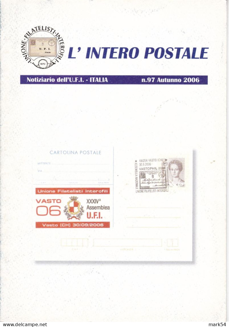 L'Intero Postale Annata 2006 Dal N. 94 Al N. 97 - Italienisch (ab 1941)