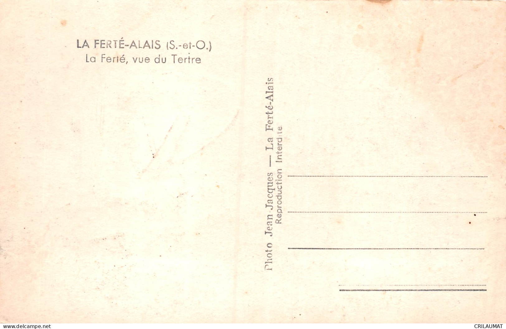 91-LA FERTE ALAIS-N°2951-E/0263 - La Ferte Alais