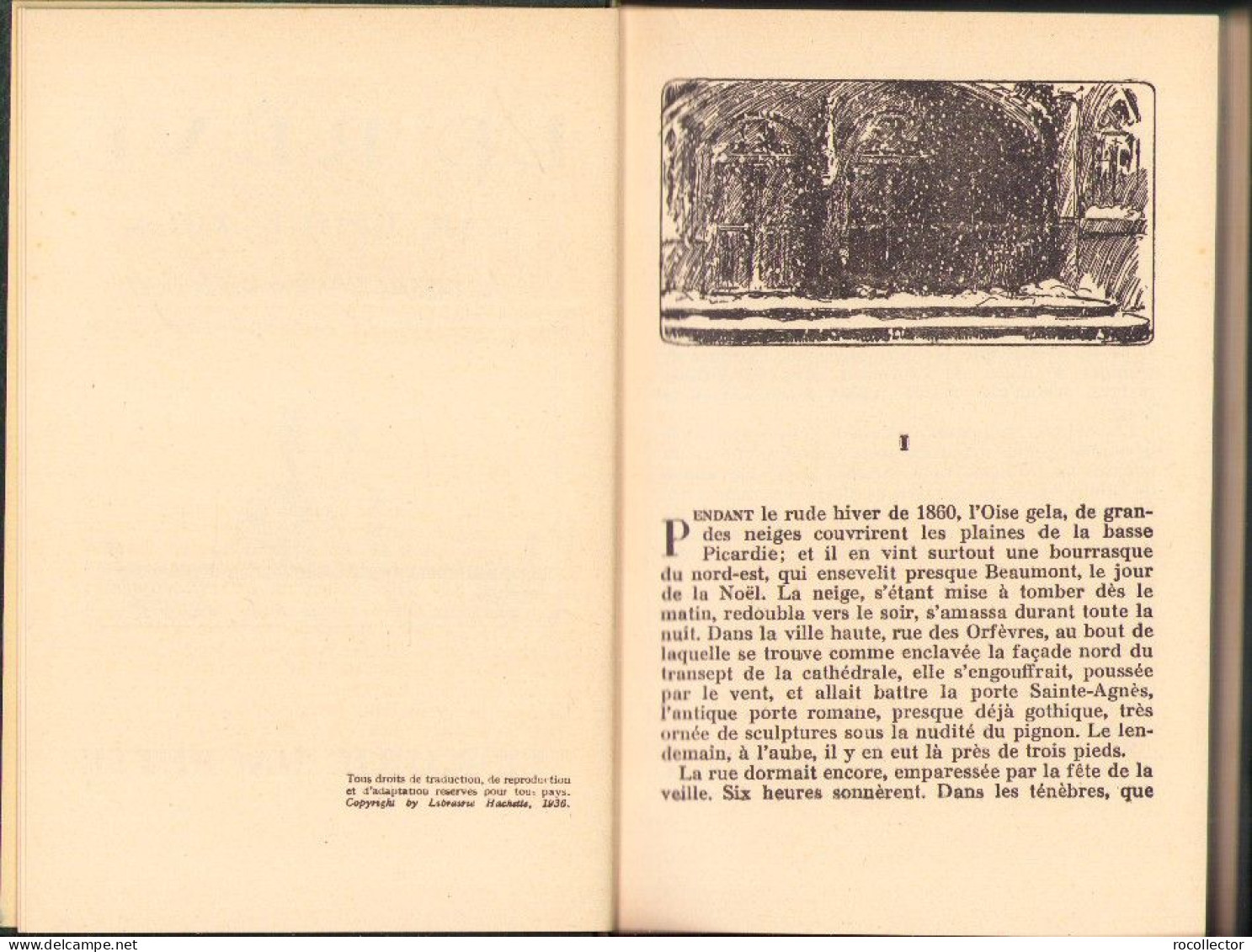 Le Rêve Par Emile Zola, 1936, Edition For Children C3447 - Libros Antiguos Y De Colección