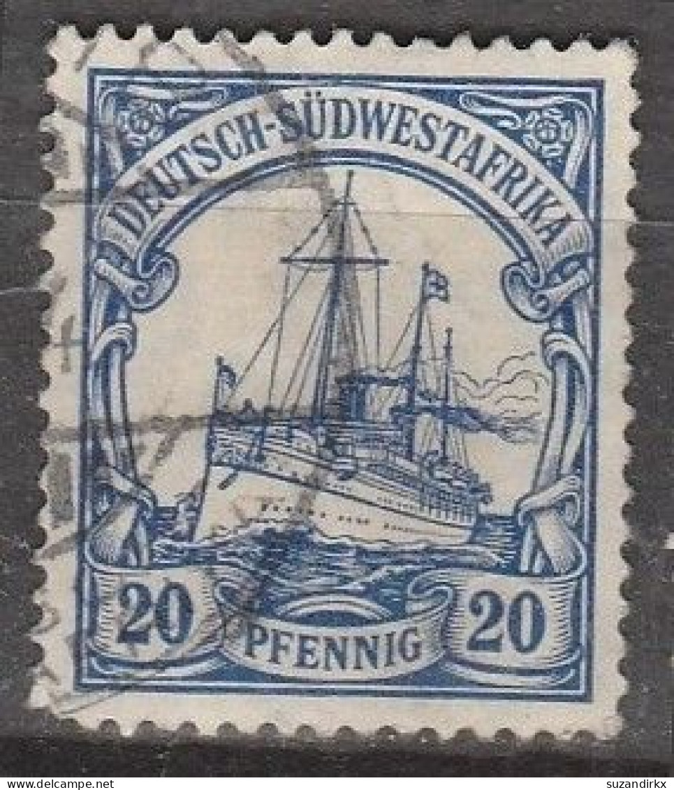 Deutsch SüdWest Afrika   .    Michel   .    27     .   Mit Wasserzeichen   .     O        .   Gestempelt - German South West Africa