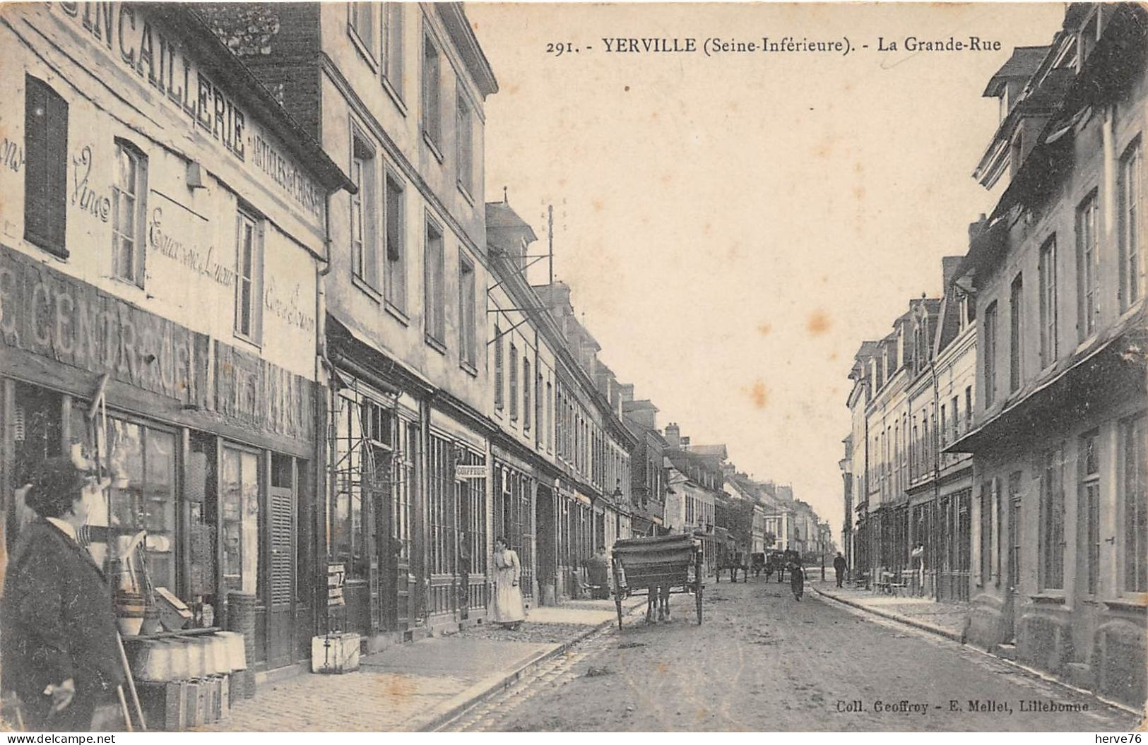 YERVILLE - La Grande Rue - Yerville