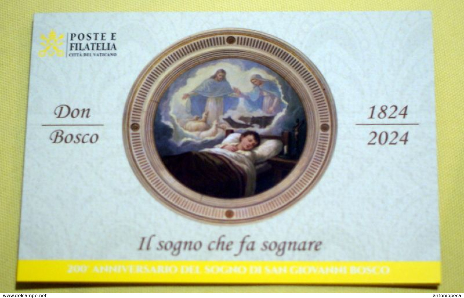 VATICAN 2024, 200 ANNI DEL SOGNO DI DON BOSCO, OFFICIAL FOLDER - Unused Stamps
