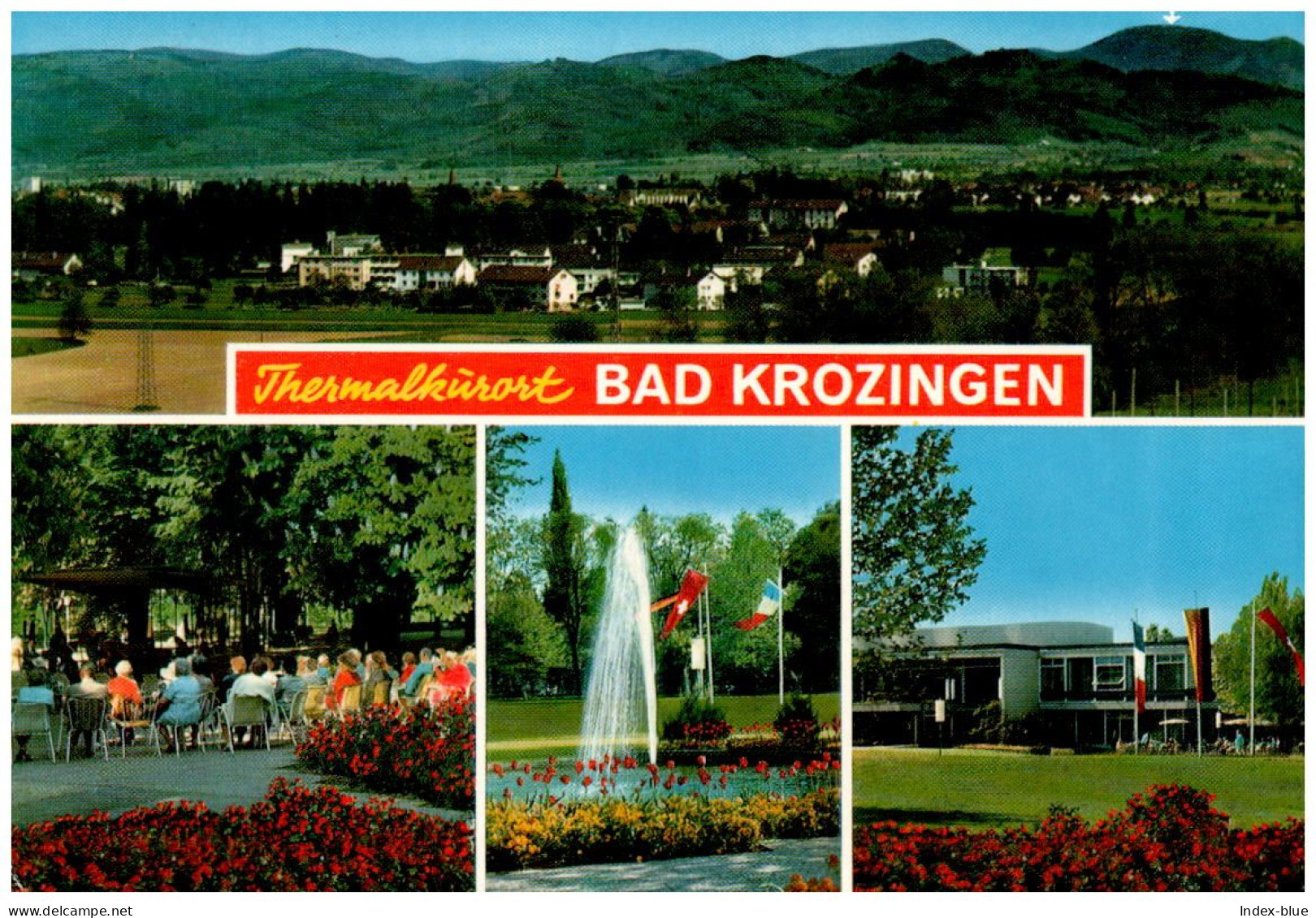 AK - Bad Krotzingen Im Schwarzwald ( Gelaufen 1970) - Bad Krozingen