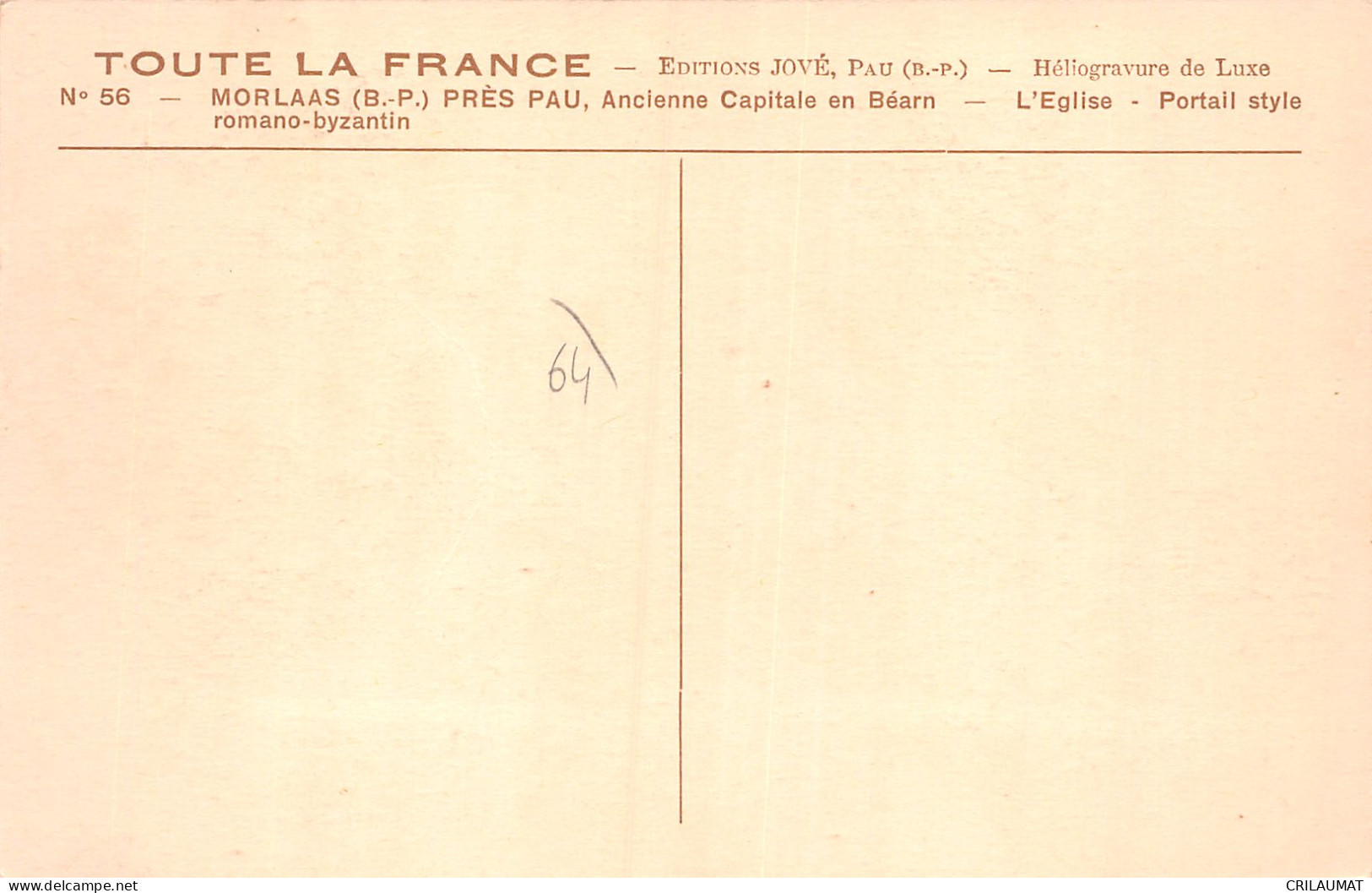 64-MORLAAS-N°2952-E/0079 - Morlaas
