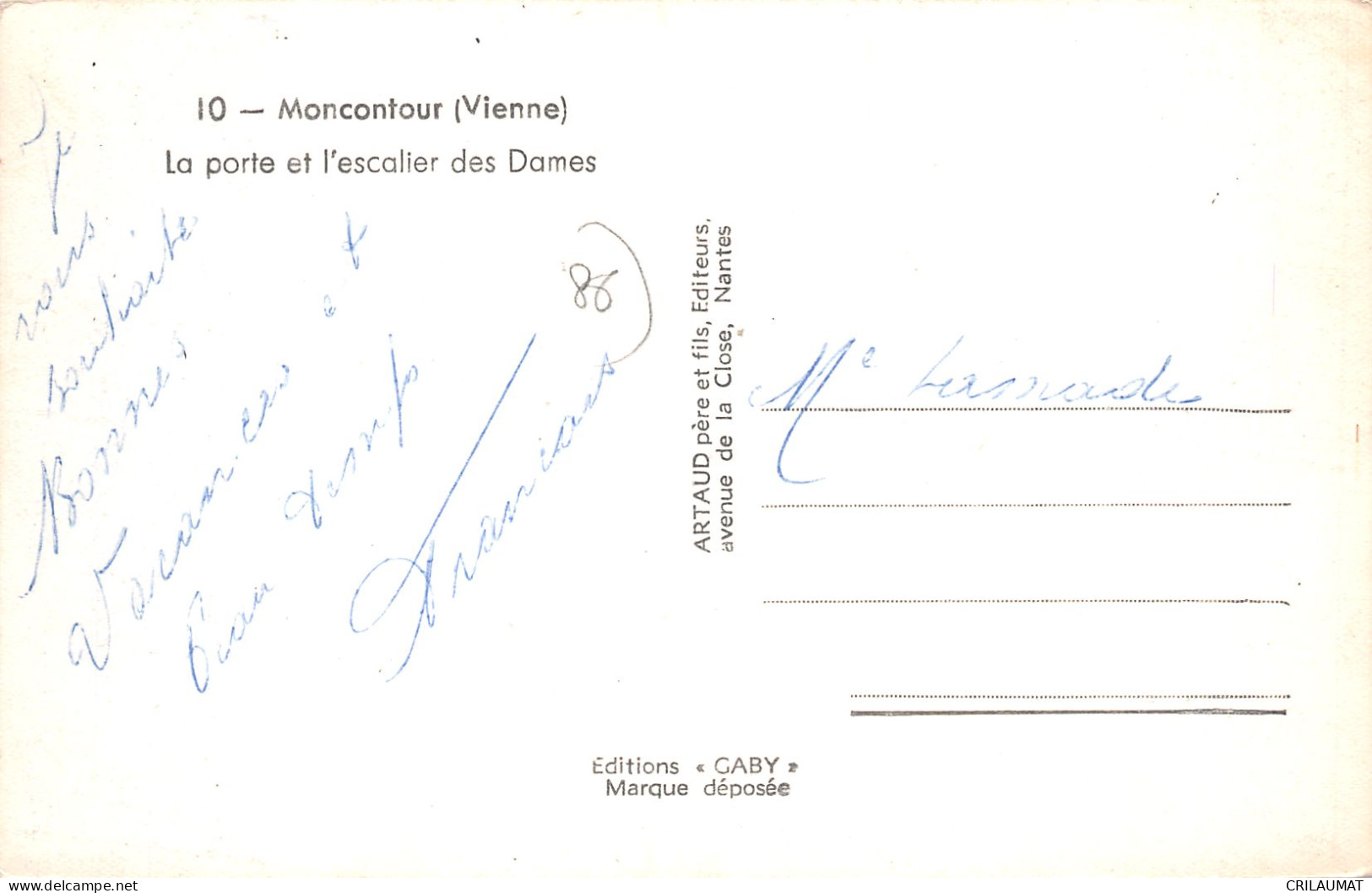 86-MONCONTOUR-N°2952-E/0071 - Moncontour