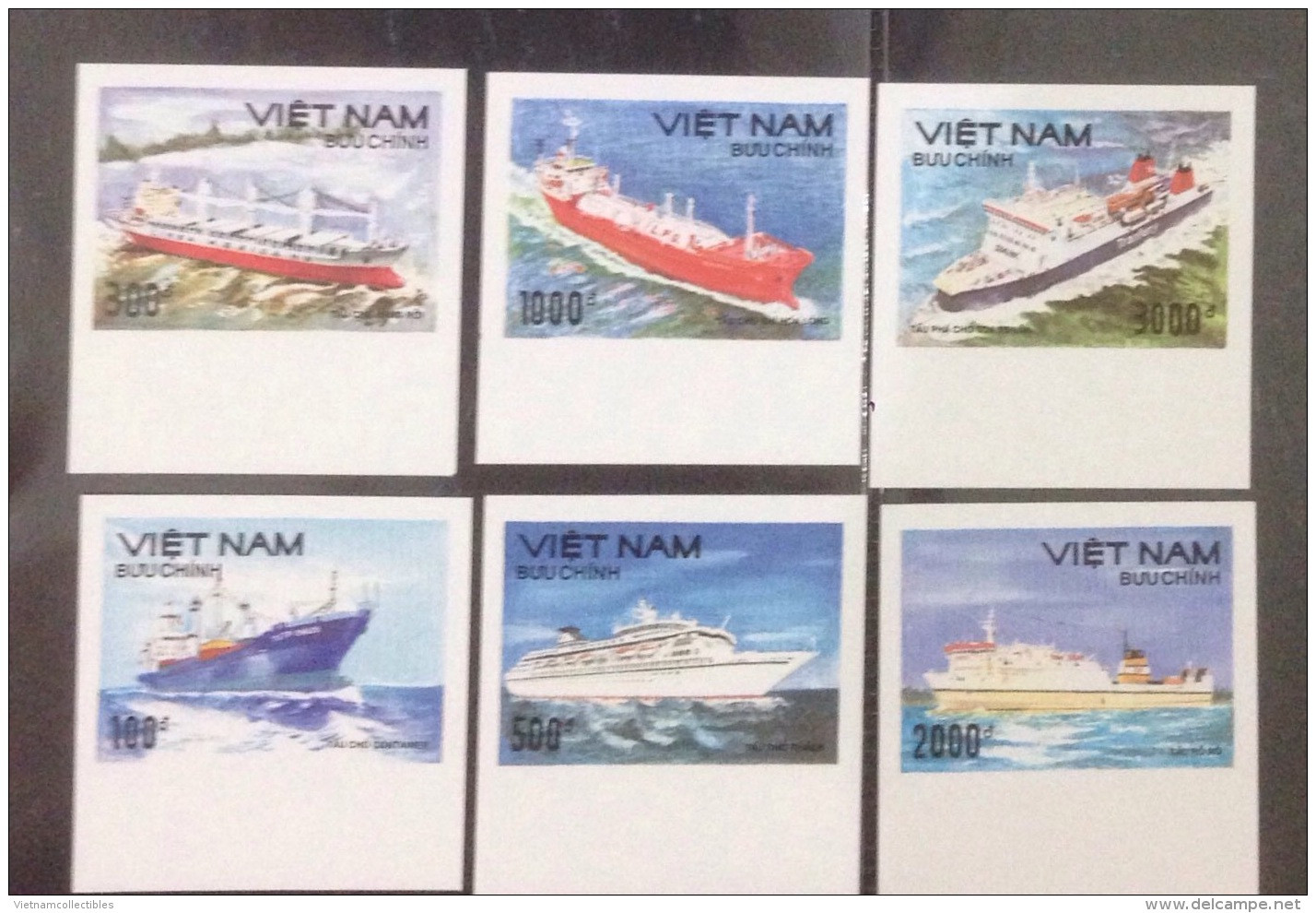 Vietnam Viet Nam MNH Imperf Stamps 1990 : Ship (Ms599) - Vietnam