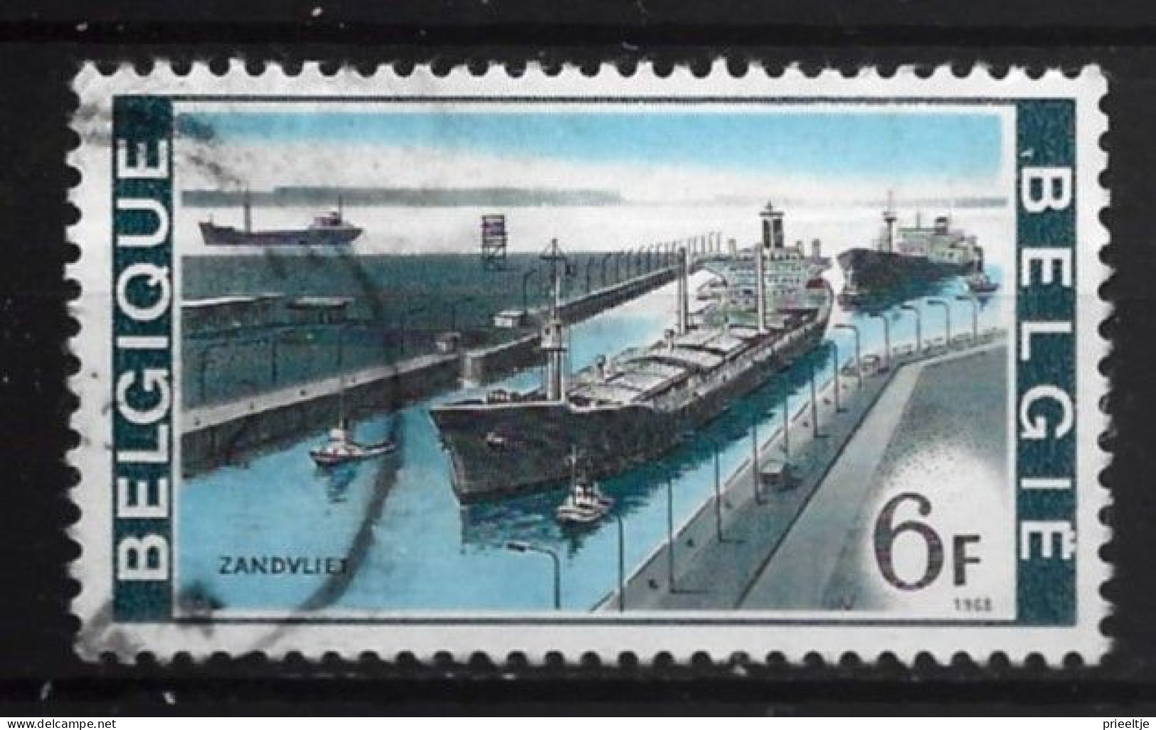 Belgie 1968 Zandvlietsluis OCB 1468 (0) - Used Stamps