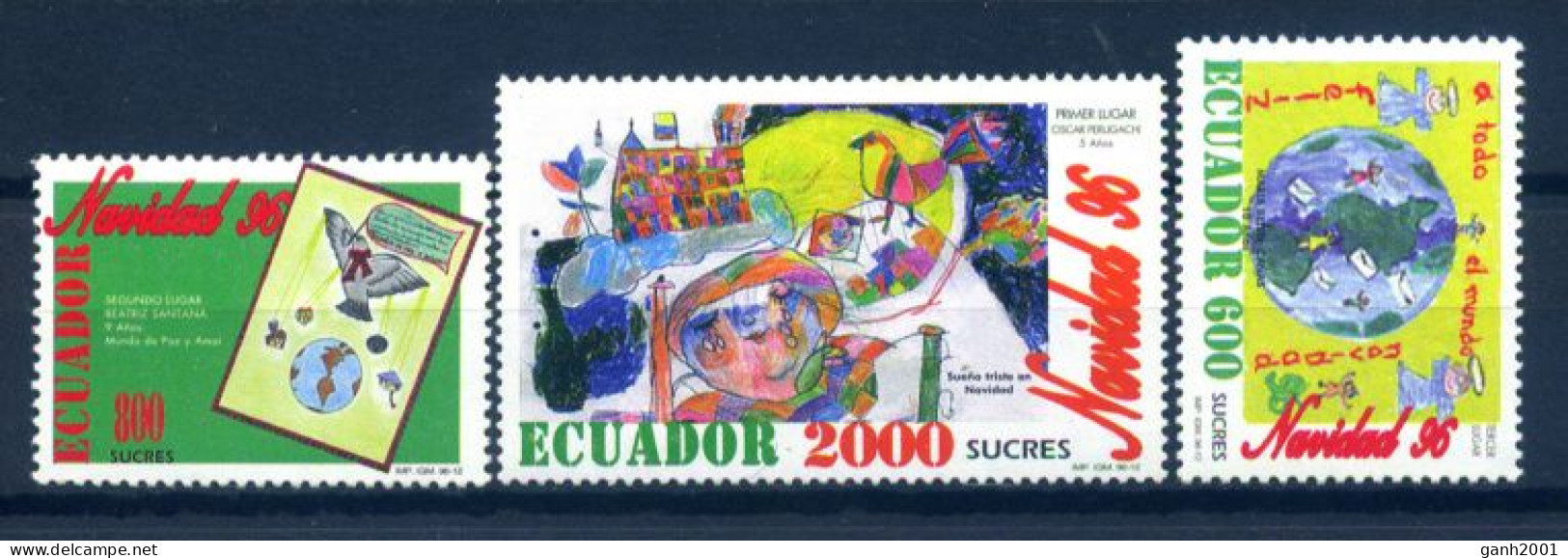 Ecuador 1996 / Christmas MNH Nöel Navidad Weihnachten Natal / Hf05  32-9 - Christmas