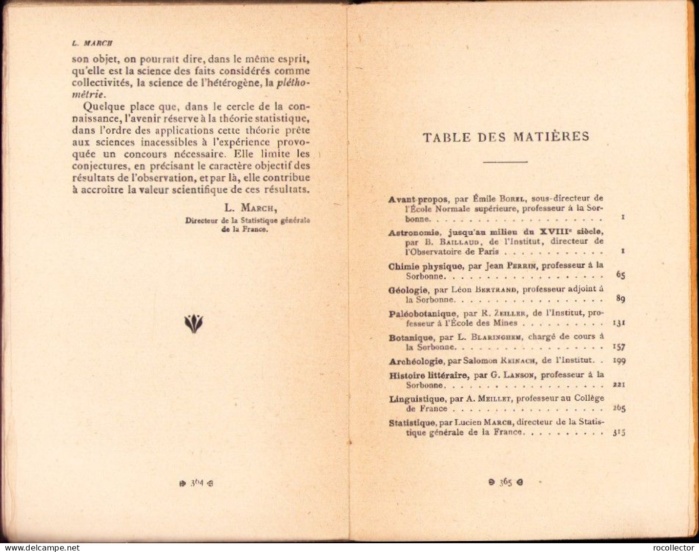 De La Méthode Dans Les Sciences, 1924, Paris C3444 - Libros Antiguos Y De Colección