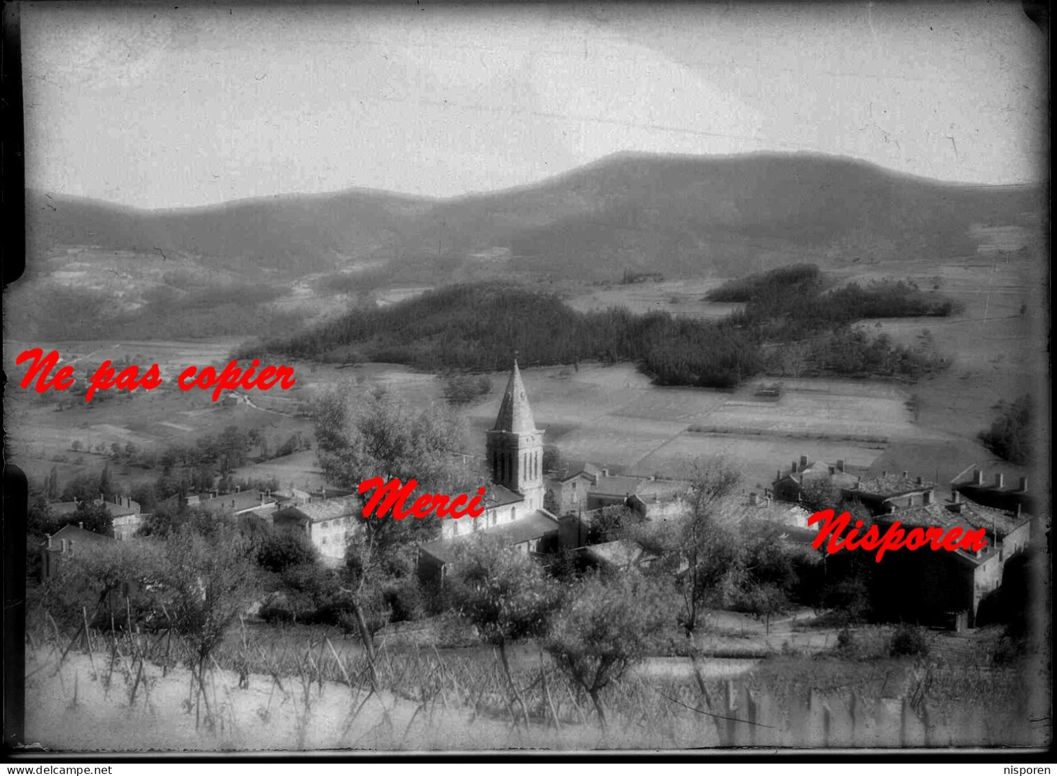 Vanosc - Photo Amateur - Début 20ème Siècle - Glass Slides