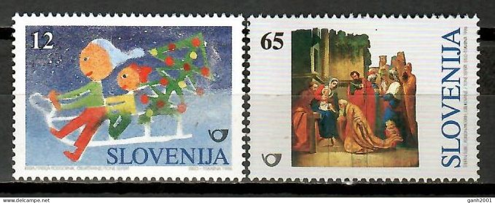 Slovenia 1996 Eslovenia / Christmas MNH Nöel Navidad Weihnachten / Cu10012  3-1 - Christmas