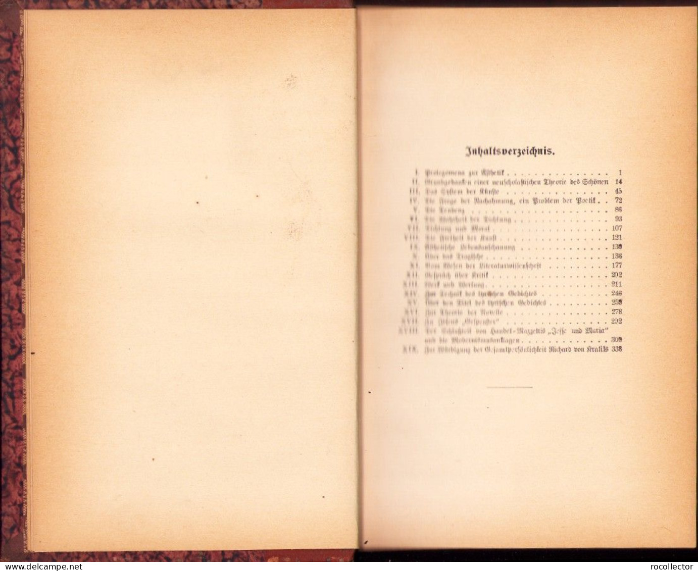 Ästhetisch-literarische Arbeiten Von Oskar Katann, 1918 C3434 - Livres Anciens