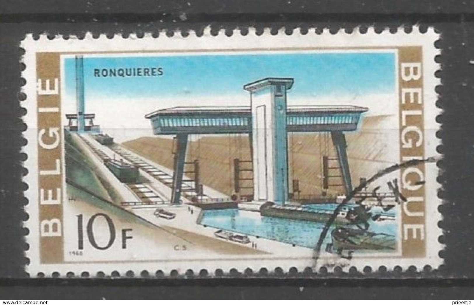 Belgie 1968 Hellend Vlak Ronquiéres OCB 1469 (0) - Used Stamps