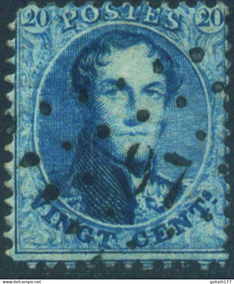 15A Stempel Pt97 "Dison" - COBA + 8 Euro - 1863-1864 Medallions (13/16)