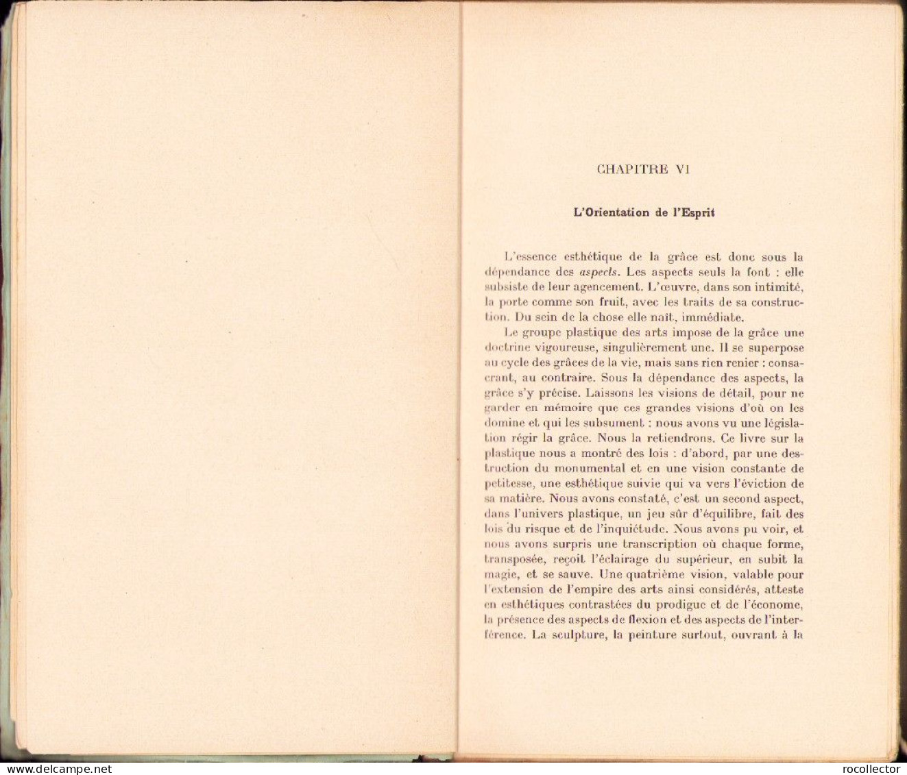 L’esthetique De La Grace, Introduction A L’etude Des Equilibres De Structure, Tome II, Par Raymond Bayer, 1933, Paris - Oude Boeken