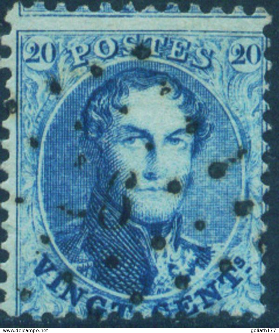 15A Stempel Pt97 "Dison" - COBA + 8 Euro - 1863-1864 Medallones (13/16)