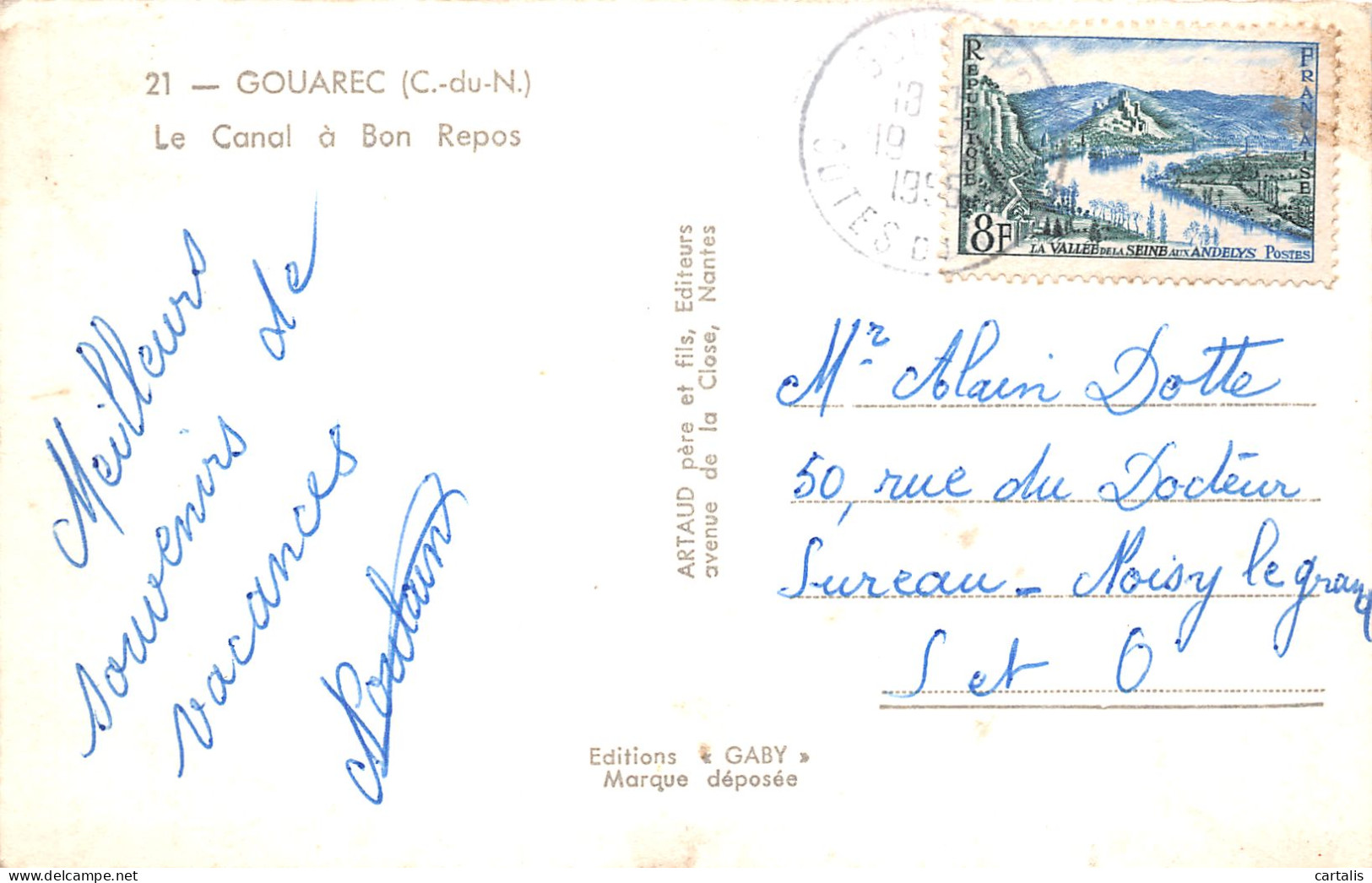 22-GOUAREC-N°3893-G/0287 - Gouarec