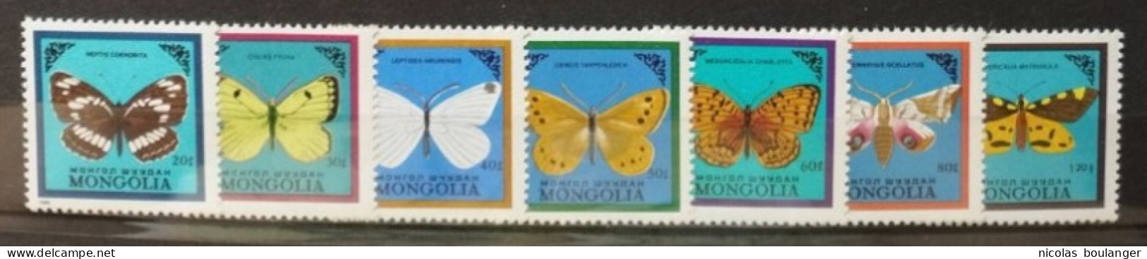 Mongolie  1986 / Yvert N°1428-1434 / ** - Mongolia