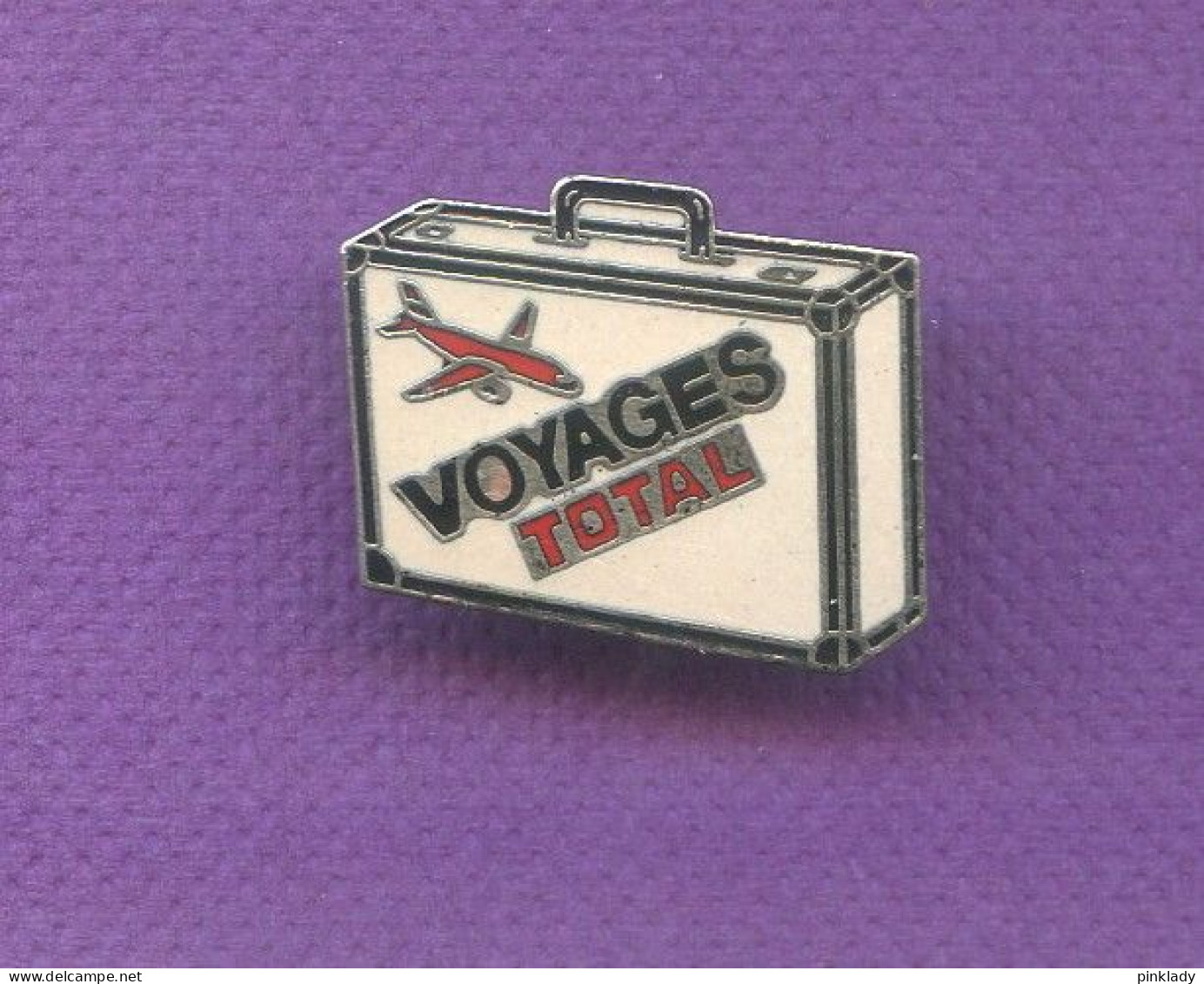 Rare Pins Total ( Essence ) Voyages Avion Valise Egf Q704 - Kraftstoffe