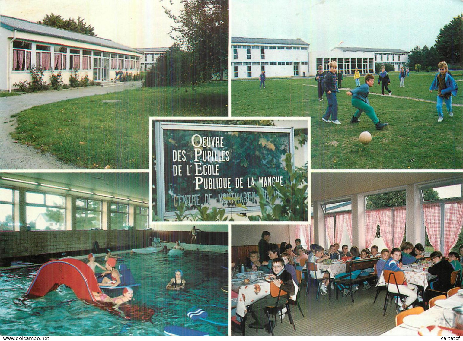 MONTMARTIN SUR MER .  Centre P.E.P. MANCHE . OPEP Œuvres Pupilles Ecole Publique - Montmartin Sur Mer