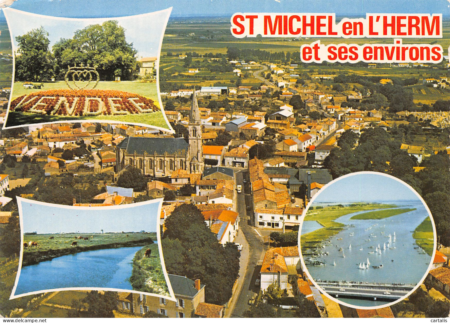 85-SAINT MICHEL EN L HERM-N°3898-A/0063 - Saint Michel En L'Herm