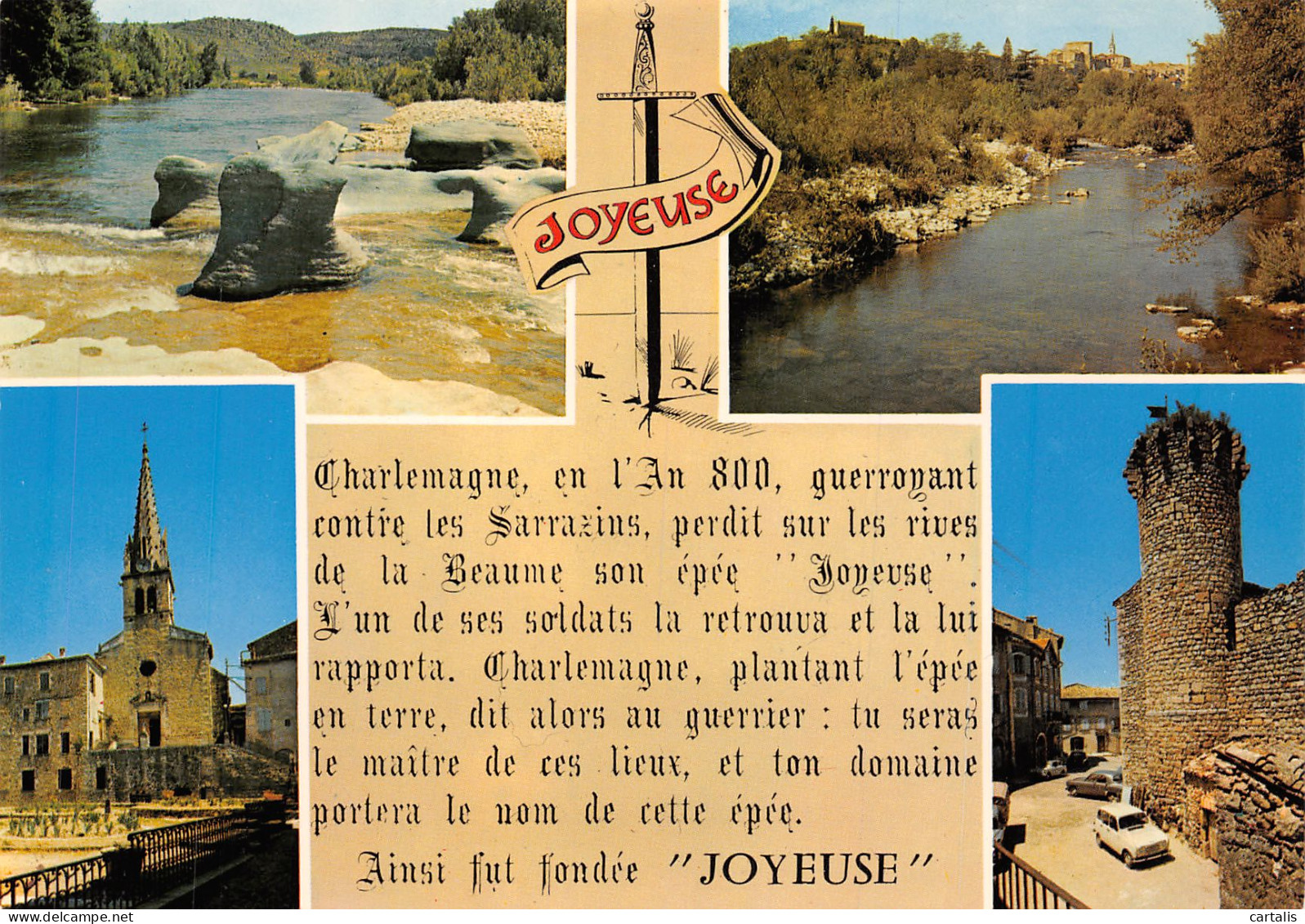 07-JOYEUSE-N°3899-C/0373 - Joyeuse