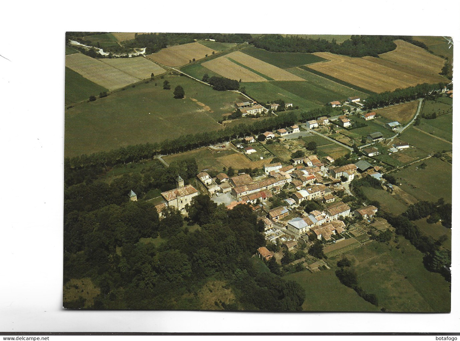 CPM   DPT 11   DE CAUDEVAL  VUE AERIENNE, 11230 Chalabre - Capendu