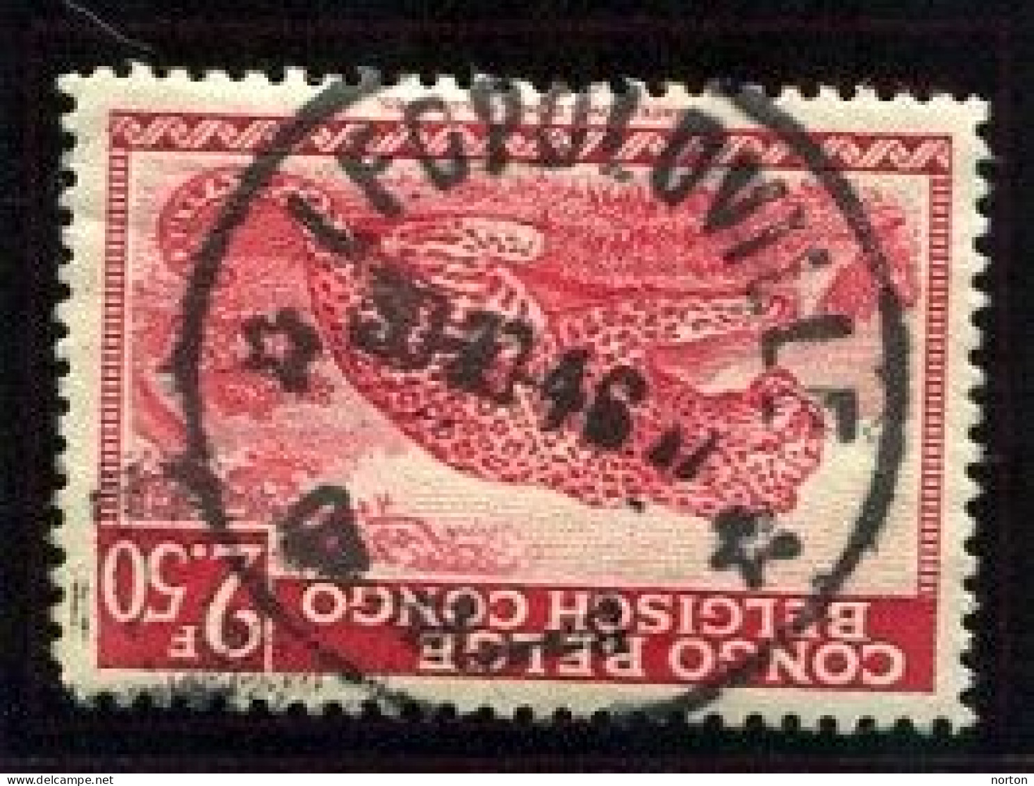 Congo Léopoldville Oblit. Keach 8A1 Sur C.O.B. 261 Le 30/10/1946 - Usati
