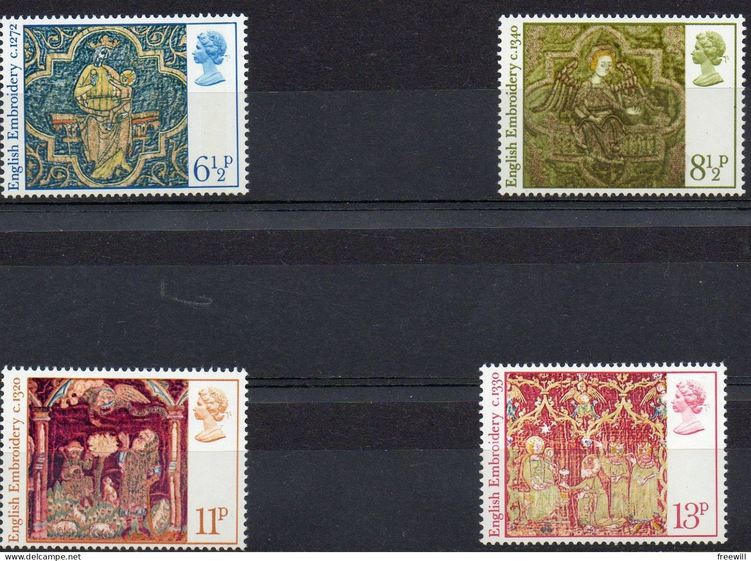 Great Britain MNH Tapestry - Unused Stamps