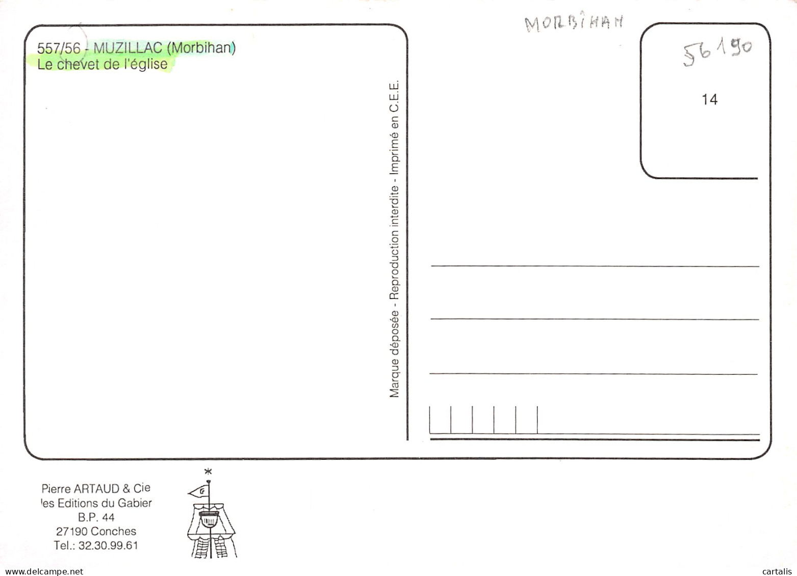 56-MUZILLAC-N°C4036-B/0111 - Muzillac