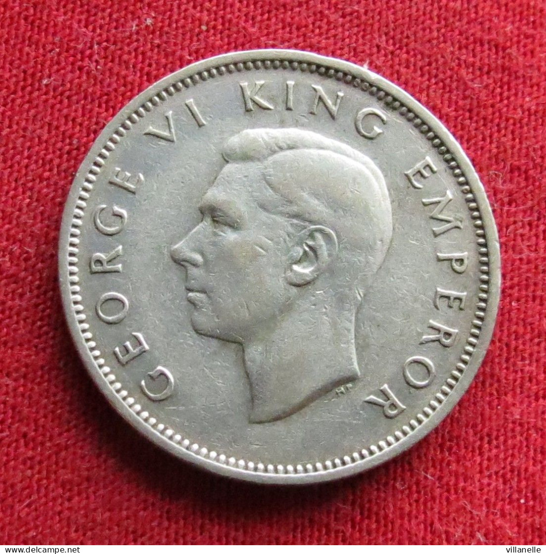 New Zealand 1 Shilling 1945  Nova Zelandia Nuova Zelanda Nouvelle Zelande W ºº - Nieuw-Zeeland