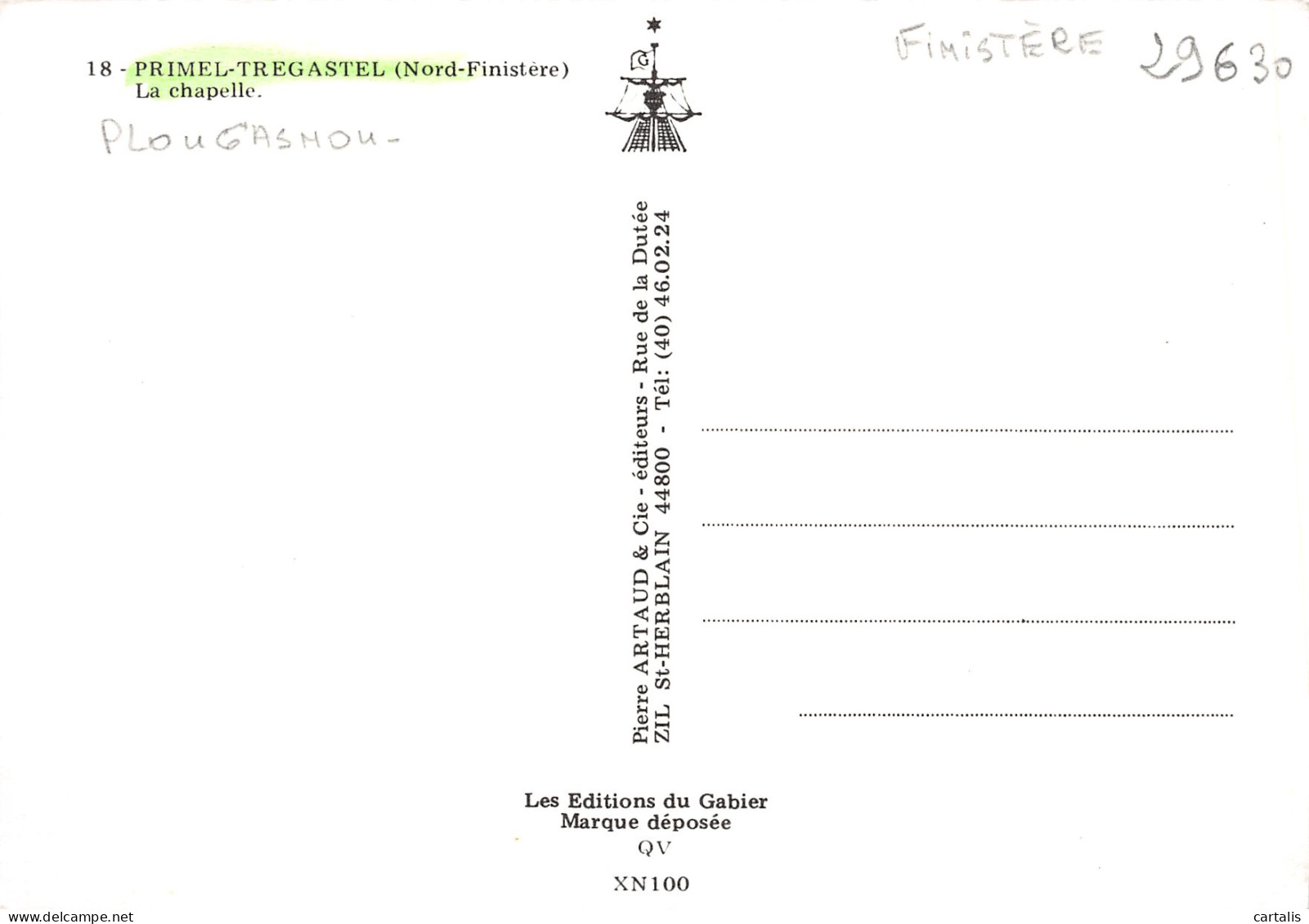 29-PRIMEL TREGASTEL-N°C4037-A/0077 - Primel