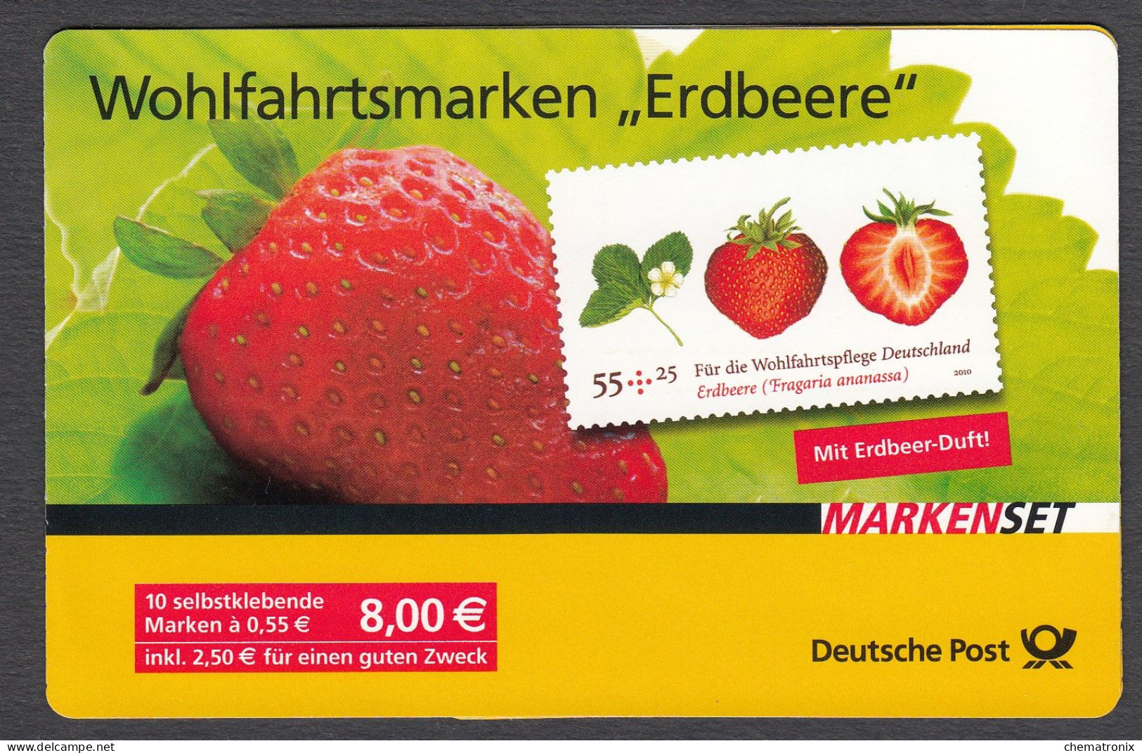 Germany 2010 -- Fruits -- Mi: MH81 -- MNH** - 2001-2010