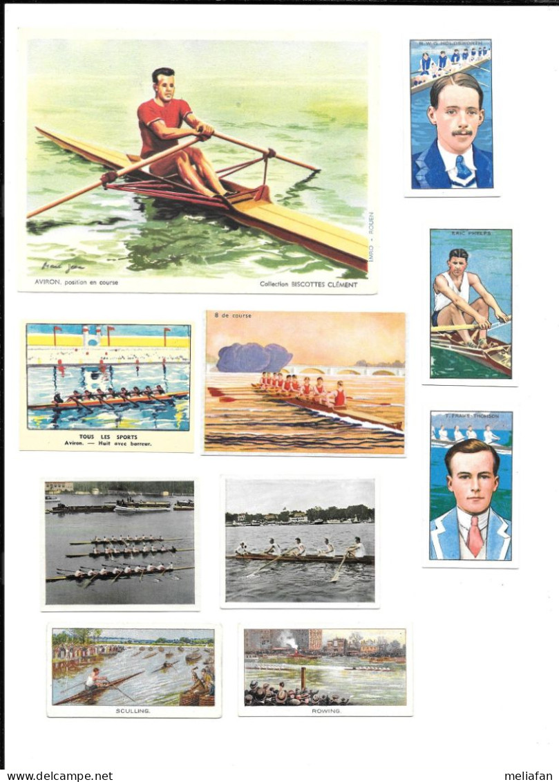 Y716 - LOT IMAGES DIVERSES - AVIRON - Roeisport