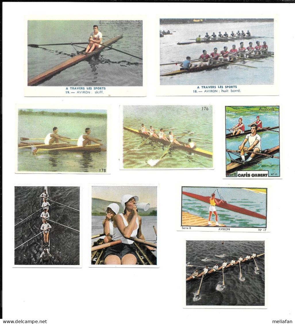 Y716 - LOT IMAGES DIVERSES - AVIRON - Roeisport